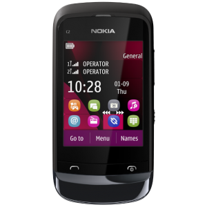 Nokia C2-03 Touch and Type Dual SIM Mobile Phone